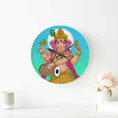 Dancing Ganesha Clock ラージ壁時計 (ホーム)