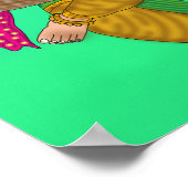 Dancing Ganesha Poster ポスター (角)