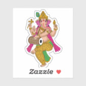 Dancing Ganesha Sticker シール (シート)