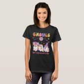 Dancing Ghost Ghouls Just Wanna Have Fun Halloween Tシャツ (正面フル)