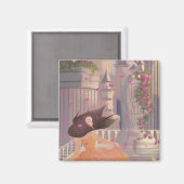 Dancing Girl by the Castle Magnet マグネット (正面/裏面)