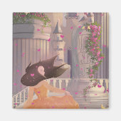 Dancing Girl by the Castle Magnet マグネット (正面)