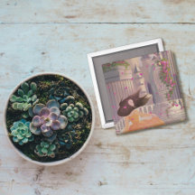 Dancing Girl by the Castle Magnet