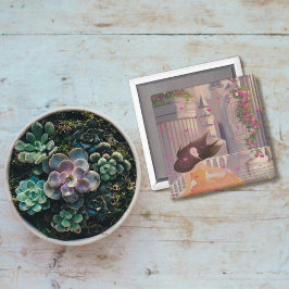 Dancing Girl by the Castle Magnet マグネット