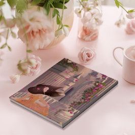 Dancing Girl by the Castle Notepad ノートパッド