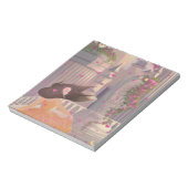 Dancing Girl by the Castle Notepad ノートパッド (回転)