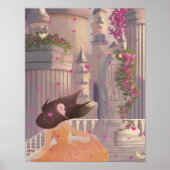 Dancing Girl by the Castle Poster ポスター (正面)