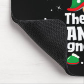 Dancing Gnome Family Matching Christmas Funny Paja マウスパッド (コーナー)