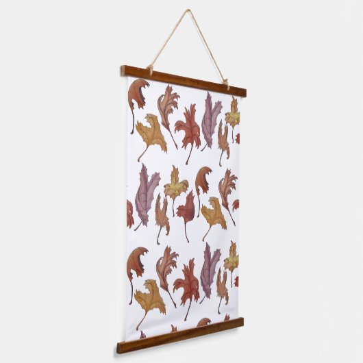 Dancing Leaves 吊り下げ型タペストリー (傾斜あり)