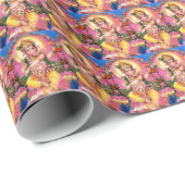 Dancing Lord Ganesha ラッピングペーパー (ロールコーナー)