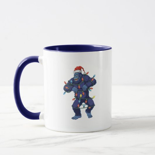 Dancing Monkey Mug | Fun Coffee Cup マグカップ (左)