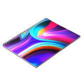 Dancing Neon Lights- blue ノートブック (左側)