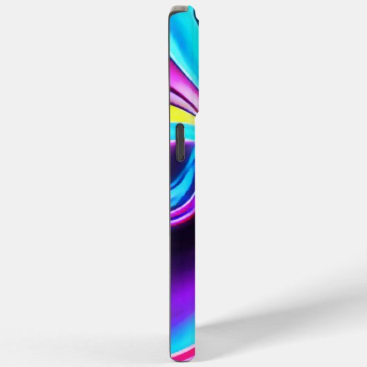 Dancing Neon Lights- blue Case-Mate iPhoneケース (裏面 / 右)