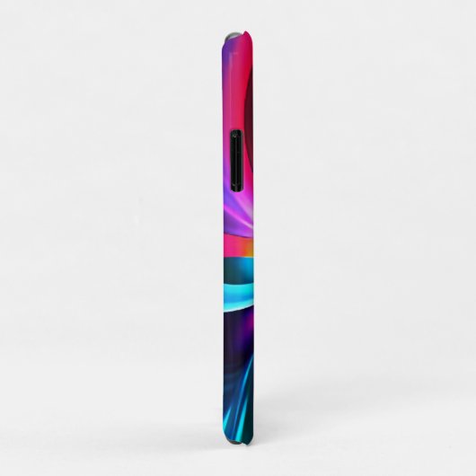 Dancing Neon Lights- blue Case-Mate iPhoneケース (裏面/右)