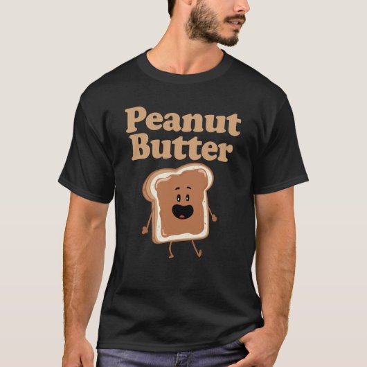 Dancing Peanut Butter matching Peanut Butter and J Tシャツ (正面)