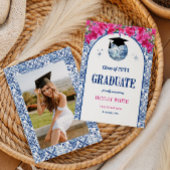 Dancing Queen Disco Ball Class of 2026 Graduation 案内状