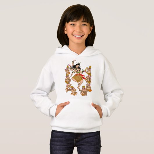 Dancing Shiva Hoodie (正面フル)