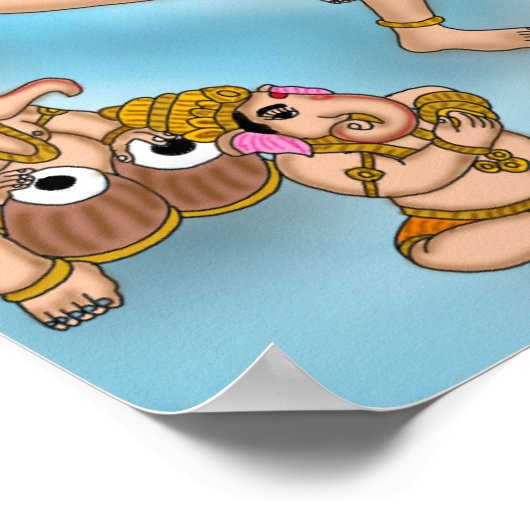 Dancing Shiva Poster ポスター (角)