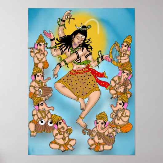 Dancing Shiva Poster ポスター (正面)
