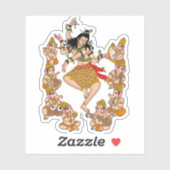 Dancing Shiva Sticker シール (シート)