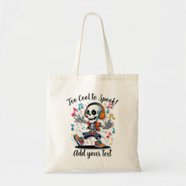 Dancing Skeleton – Halloween Trick-or-Treat Tote トートバッグ
