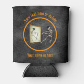 Dancing Skeleton Personalized 缶クーラー (正面)