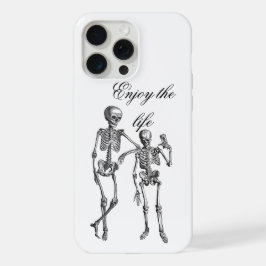 Dancing Skeletons Illustration  iPhone 15 Pro Maxケース