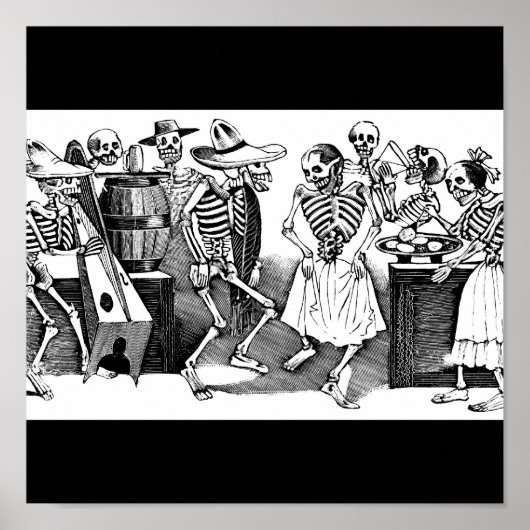 "Dancing the Jarabe in the Other World" ポスター (正面)