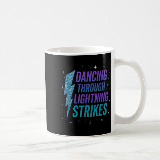 Dancing Through The Lightning Strike Dancer Motiva コーヒーマグカップ (右)