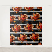 Dancing Turkey タペストリー (正面)