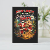 Dancing with Santa サンキューカード (スタンド正面)