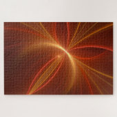 Dancing With The Light Modern Abstract Fractal Art ジグソーパズル (横)