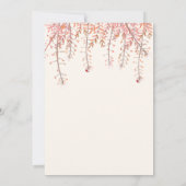 Dancing with the whisper of wind Wedding 招待状 (裏面)