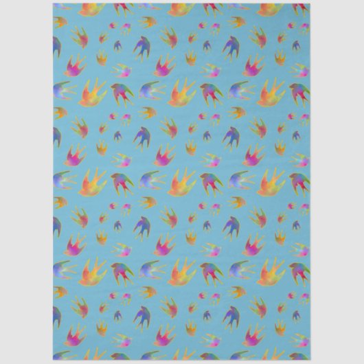 Dancing with the Wind on a Fresh Winter Horizon 薄葉紙 (正面)