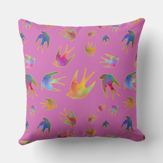 Dancing with the Wind on a Hazy Summer Horizon クッション (裏面)