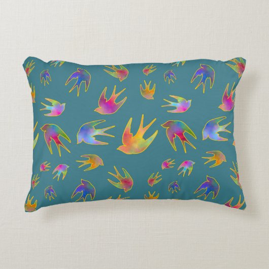 Dancing with the Wind on a Tranquil Twilight アクセントクッション (正面)