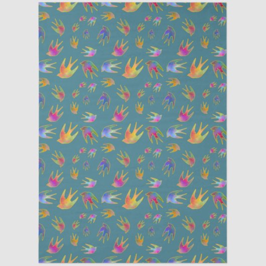 Dancing with the Wind on a Tranquil Twilight 薄葉紙 (正面)