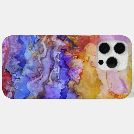 Dancing World Dreamscape Abstract Art Poster Case-Mate iPhoneケース (裏面 (横))