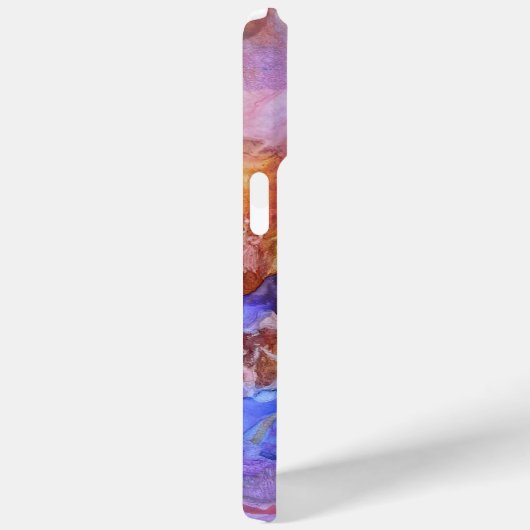 Dancing World Dreamscape Abstract Art Poster Case-Mate iPhoneケース (裏面 / 右)