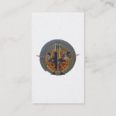 Dandayamana Dhanurasana  2010 as business card 名刺 (裏面)