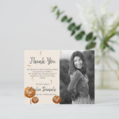 Dandelionクロック入力メモリサンキューカード 招待状 (スタンド正面)