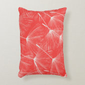 Dandelionシー飛んでいるズヴィンテージ背景。 アクセントクッション (正面(垂直))