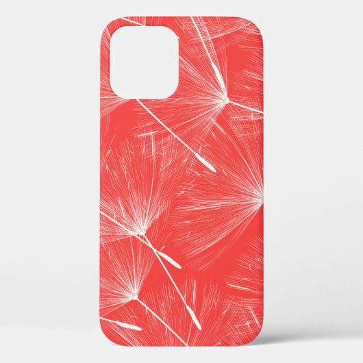 Dandelionシー飛んでいるズヴィンテージ背景。 Case-Mate iPhoneケース (裏面)