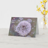 Dandelionステージズオブライフ誕生日カード カード (黄色い花)