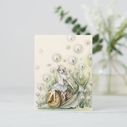 Dandelionフィールド – はがき (スタンド正面)