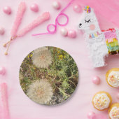 Dandelionフォト紙プレート ペーパープレート (パーティー)