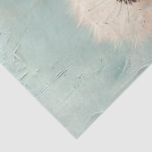 Dandelionフラフオンライトブルーの水色のデコップページ 薄葉紙 (詳細)