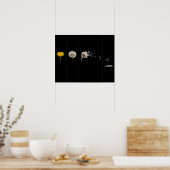 Dandelionライフサイクルポスター/プリント ポスター (キッチン)