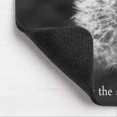 Dandelion前向きと考えのことわざ マウスパッド (コーナー)