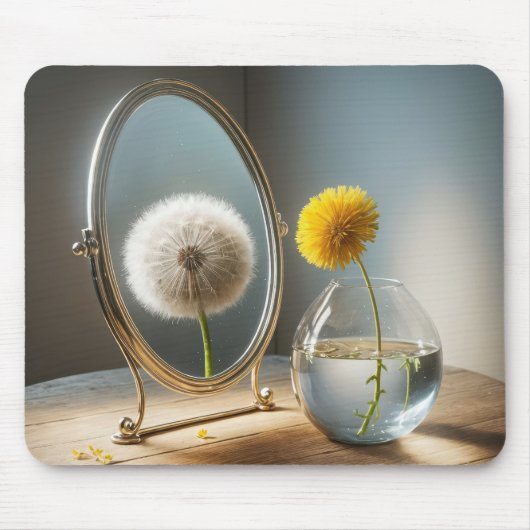 Dandelion反射の鏡 マウスパッド (正面)
